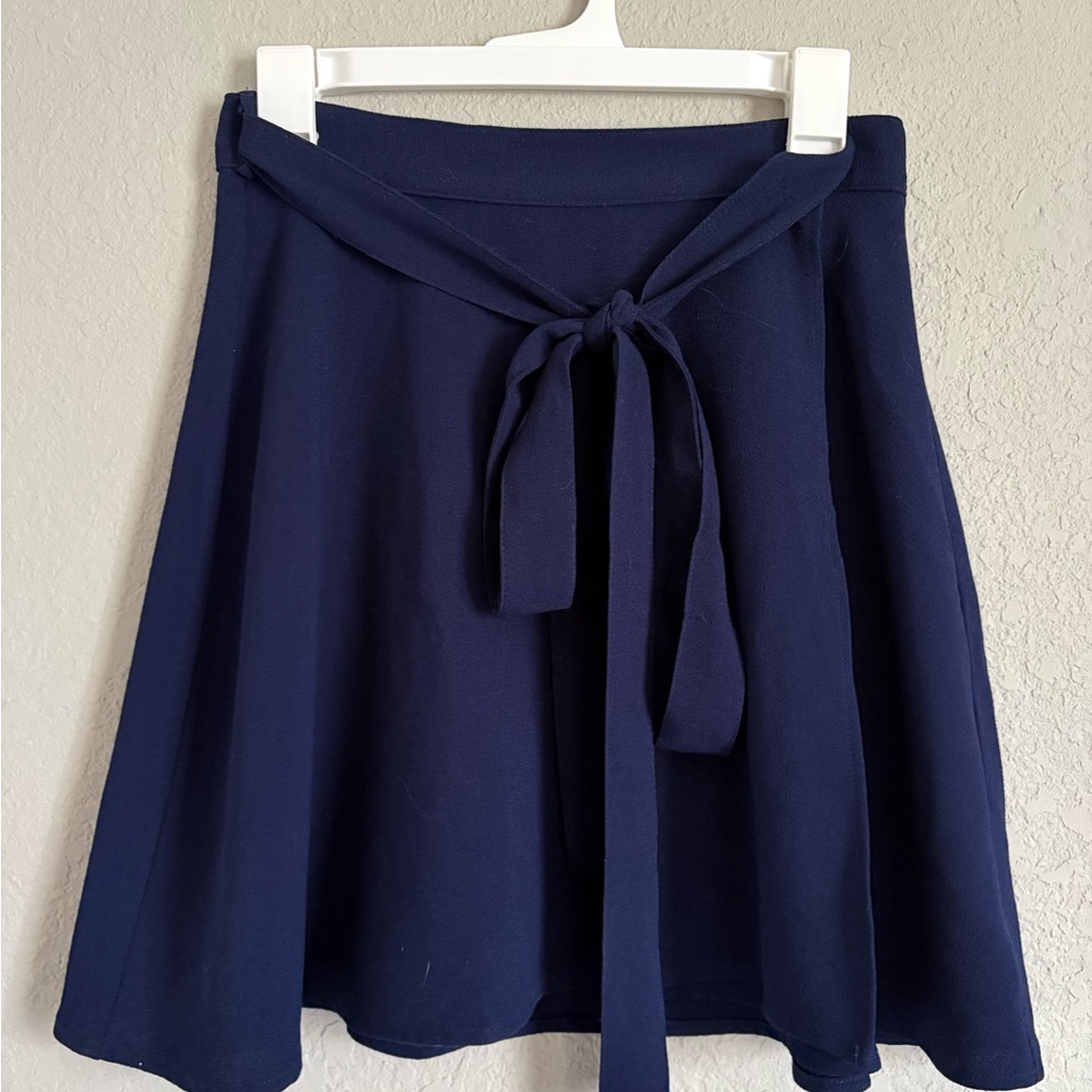 American Apparel Navy Skater Skirt